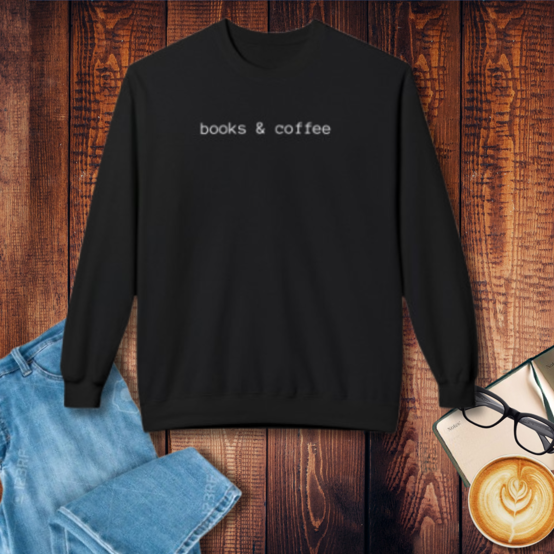Books & Coffee Sweatshirt