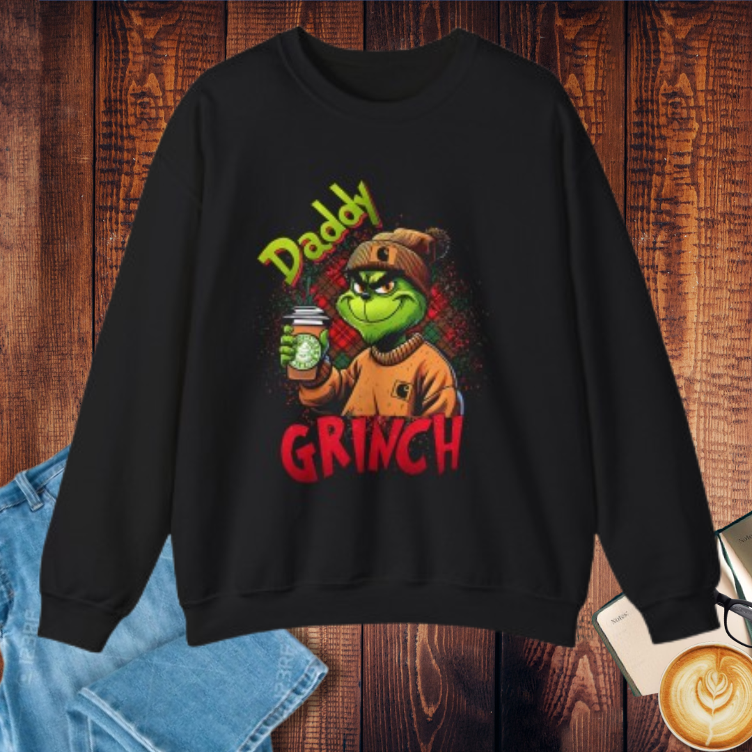 "Daddy Grinch" Holiday Sweatshirt