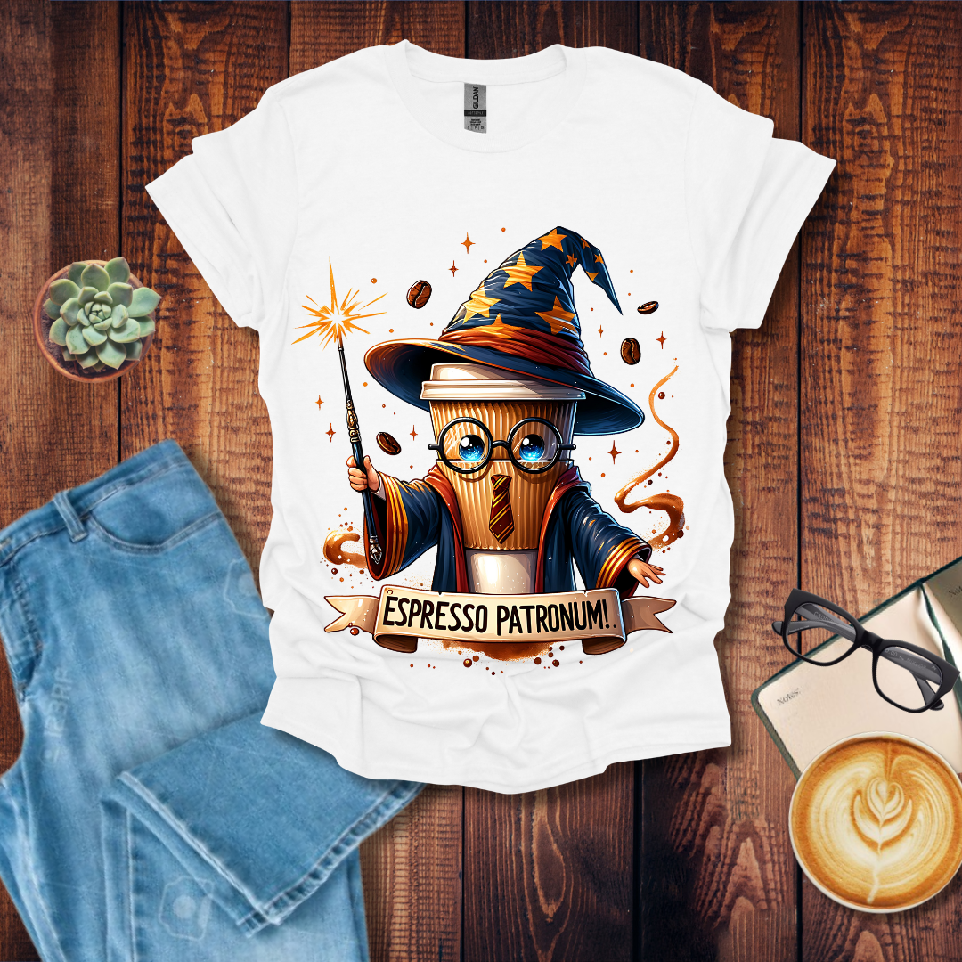 Magical Coffee Wizard T-Shirt