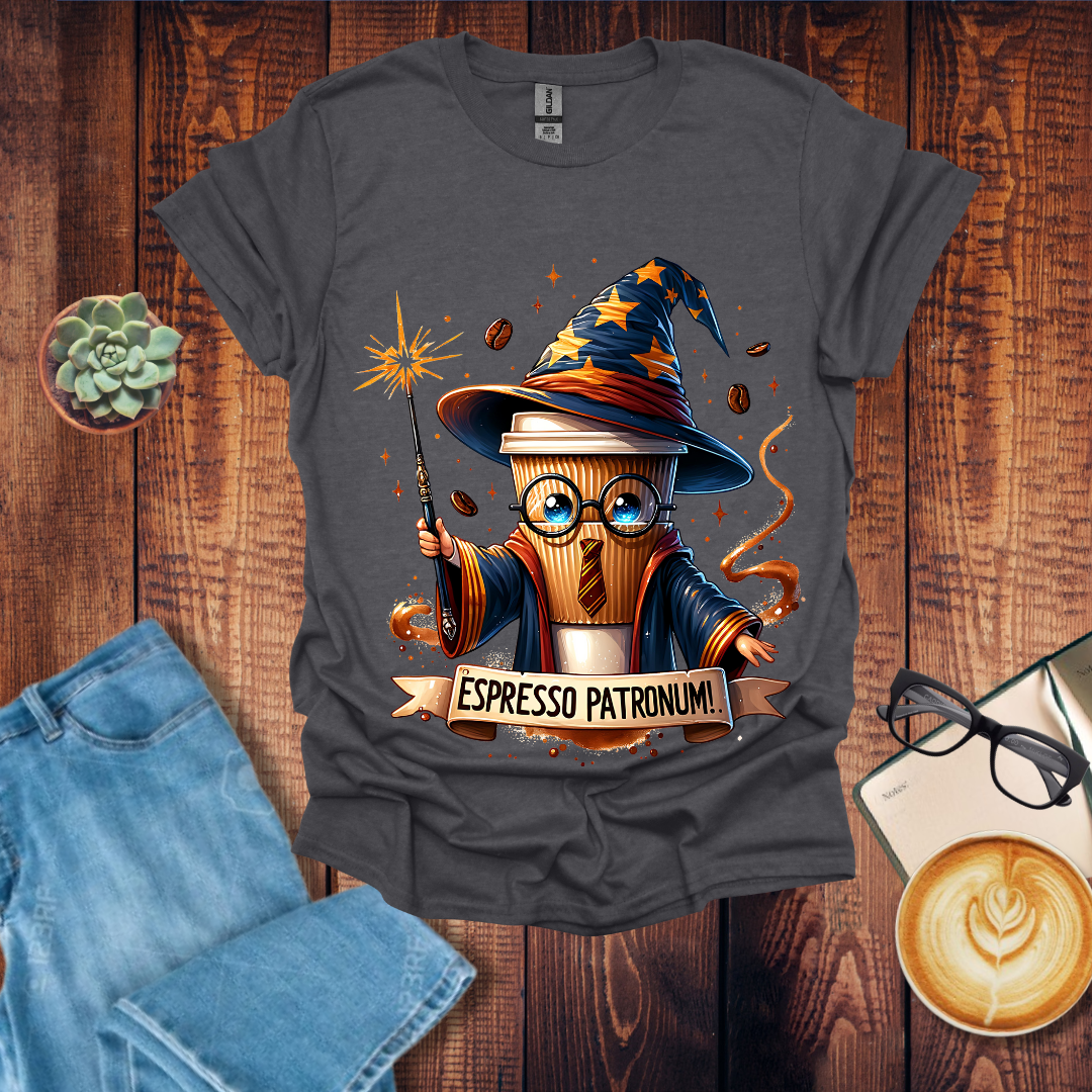 Magical Coffee Wizard T-Shirt