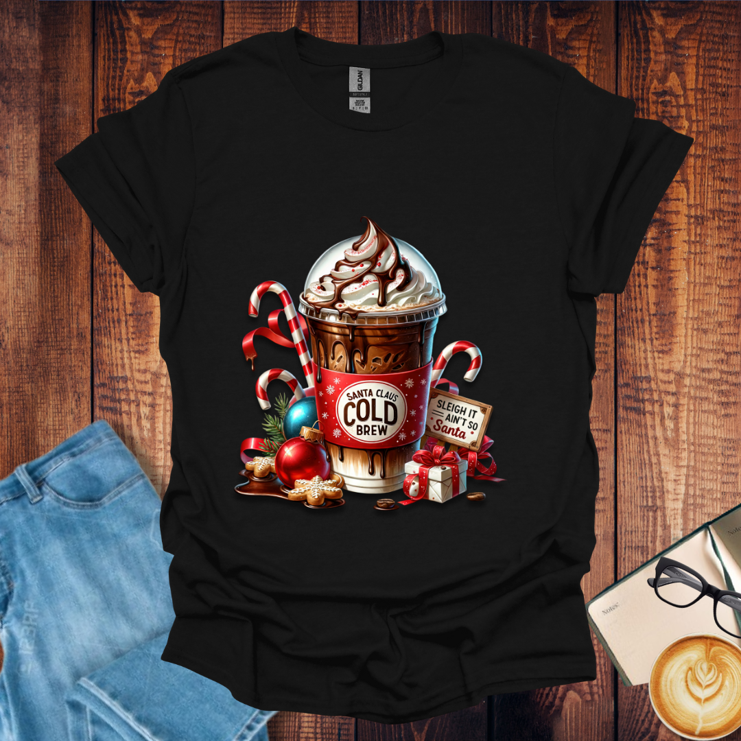"Dear Santa, It Was The Coffee" Drink Tee