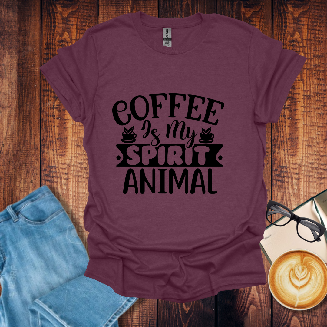 Coffee Spirit Animal Unisex T-Shirt