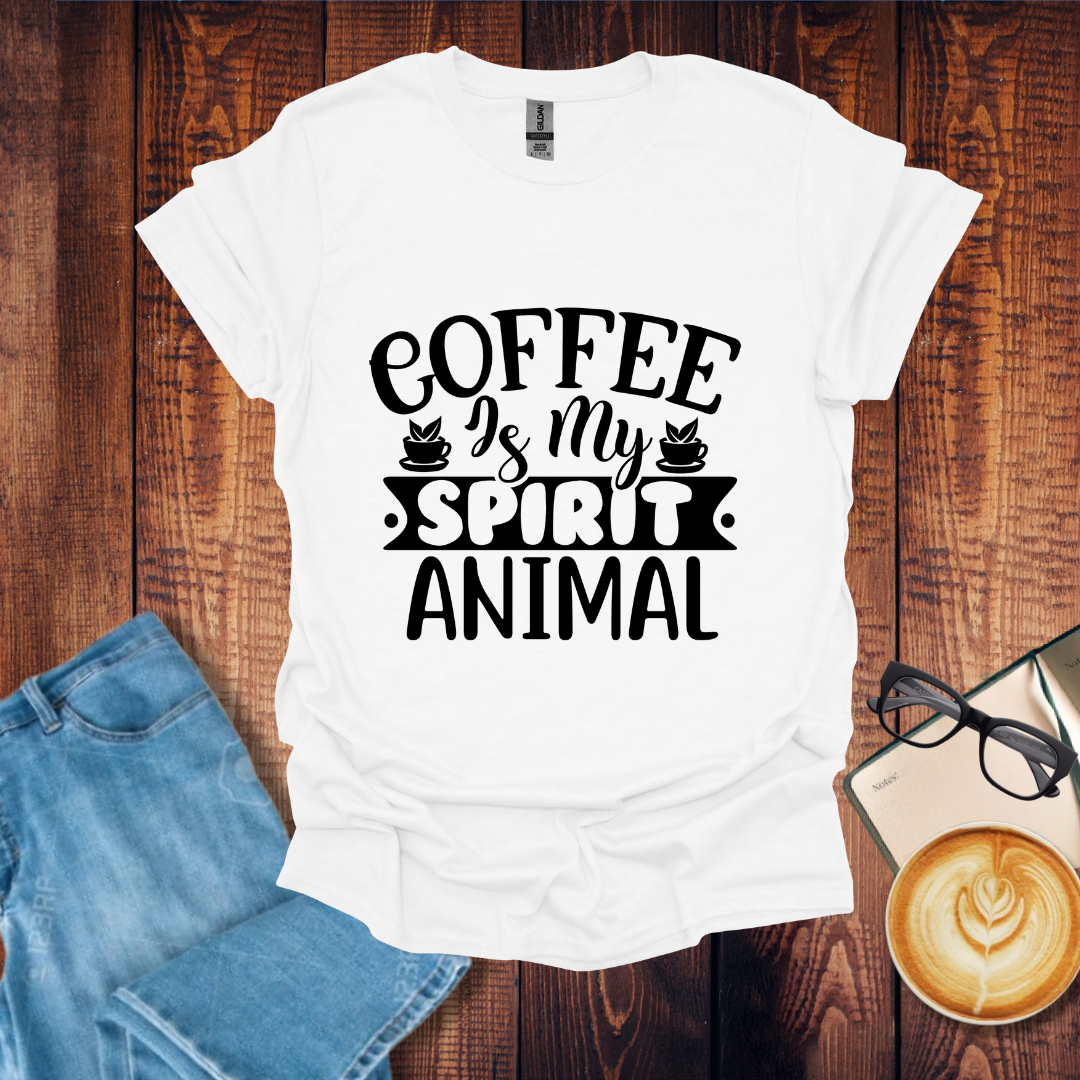 Coffee Spirit Animal Unisex T-Shirt