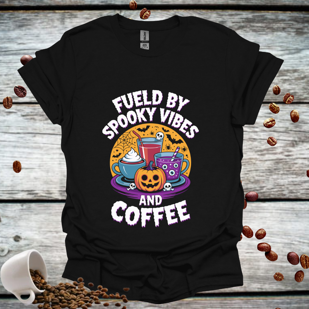 Spooky Vibes Coffee T-Shirt