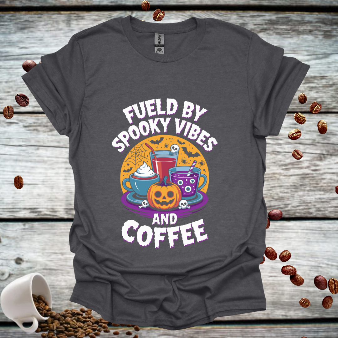 Spooky Vibes Coffee T-Shirt