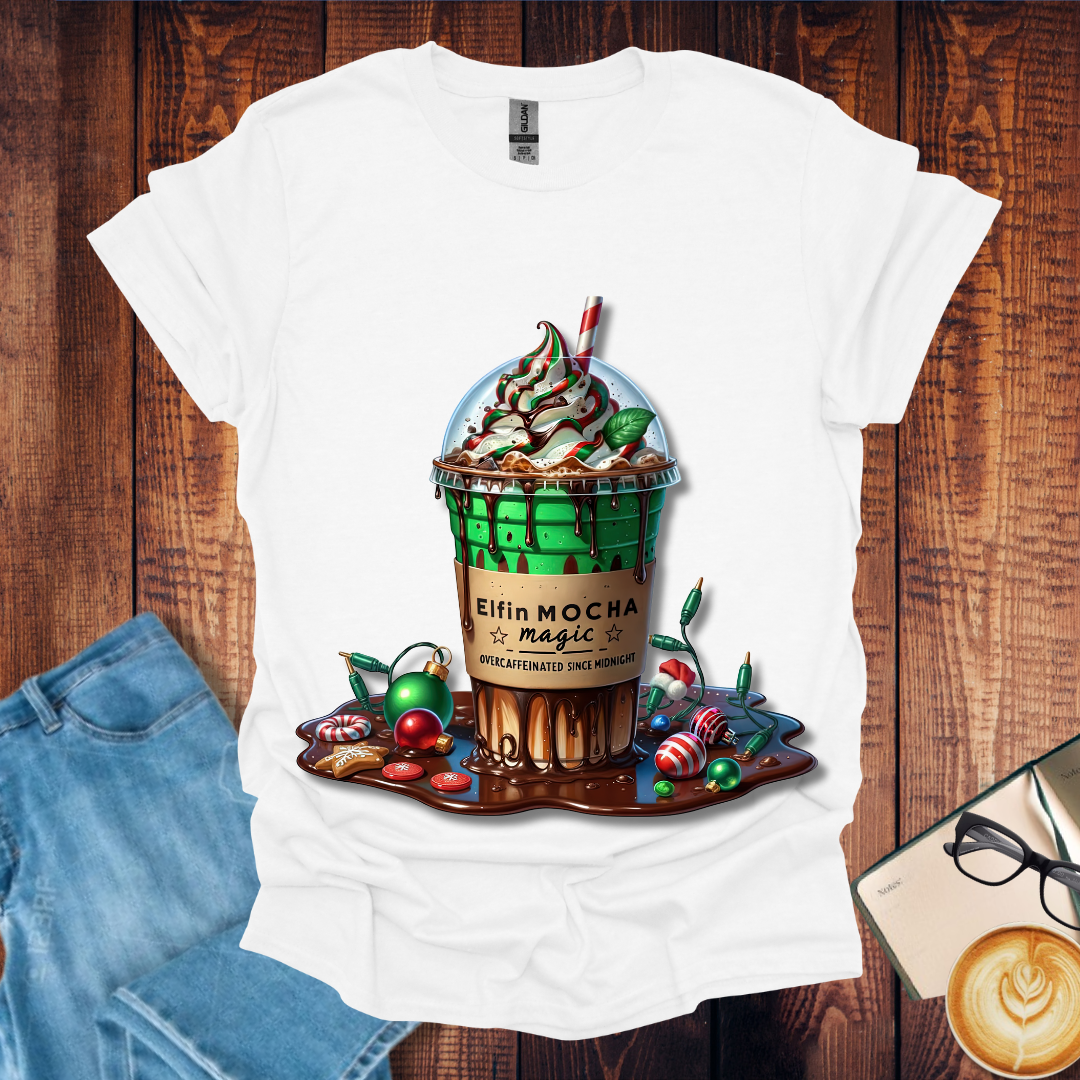 Mint Mocha Holiday Drink Tee