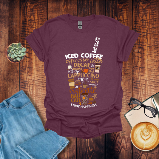 Iced Coffee Lovers T-Shirt