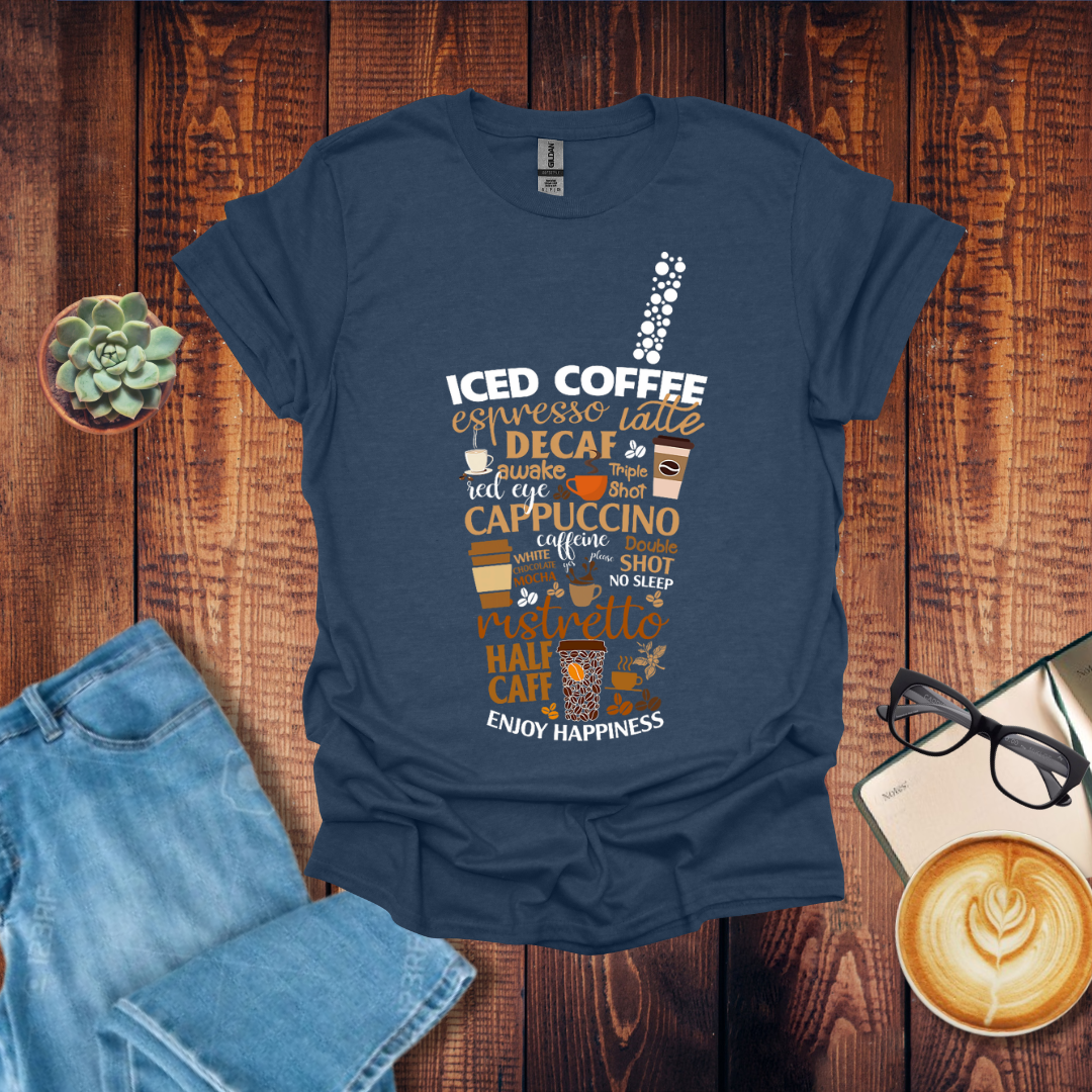 Iced Coffee Lovers T-Shirt