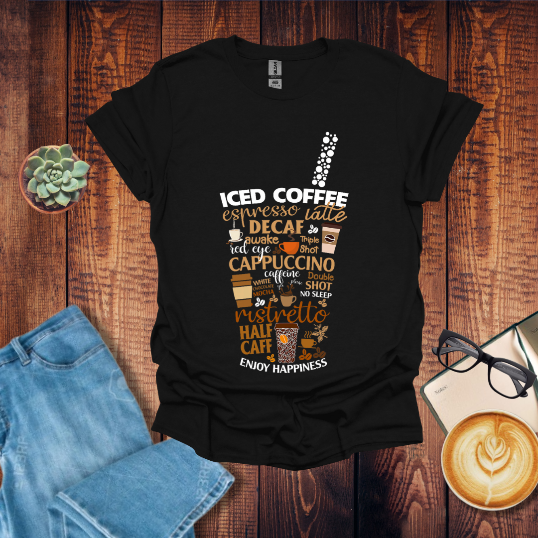Iced Coffee Lovers T-Shirt