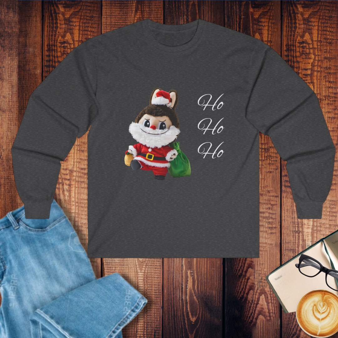 Labubu Christmas 'Ho Ho Ho' Long Sleeve Tee