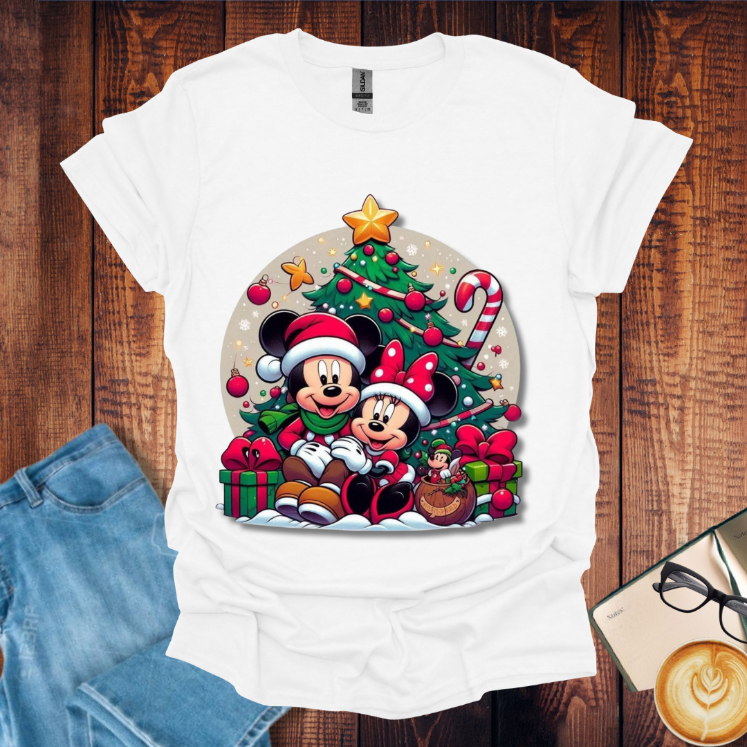 Christmas Mickey & Minnie Disney T-Shirt