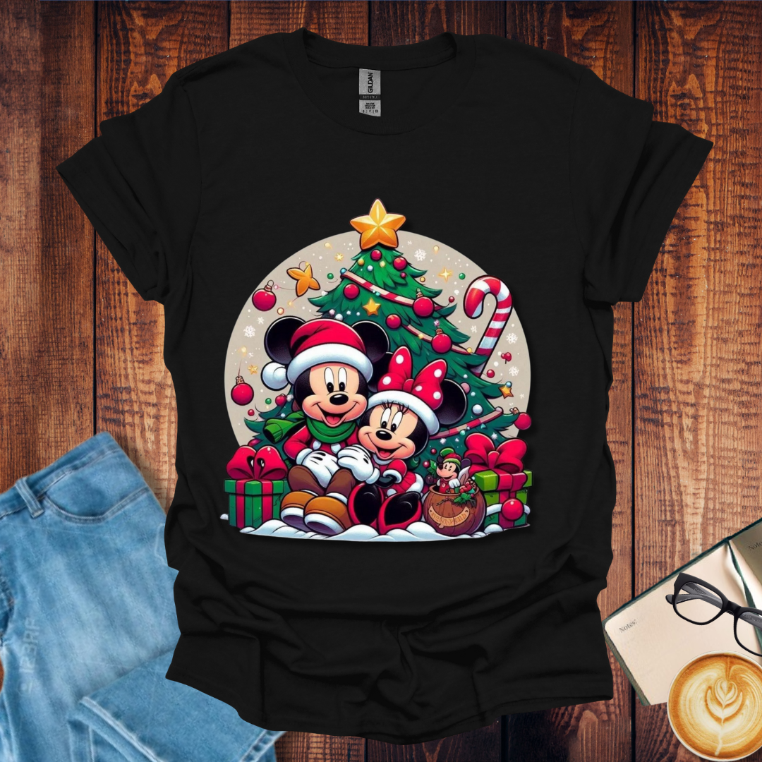 Christmas Mickey & Minnie Disney T-Shirt