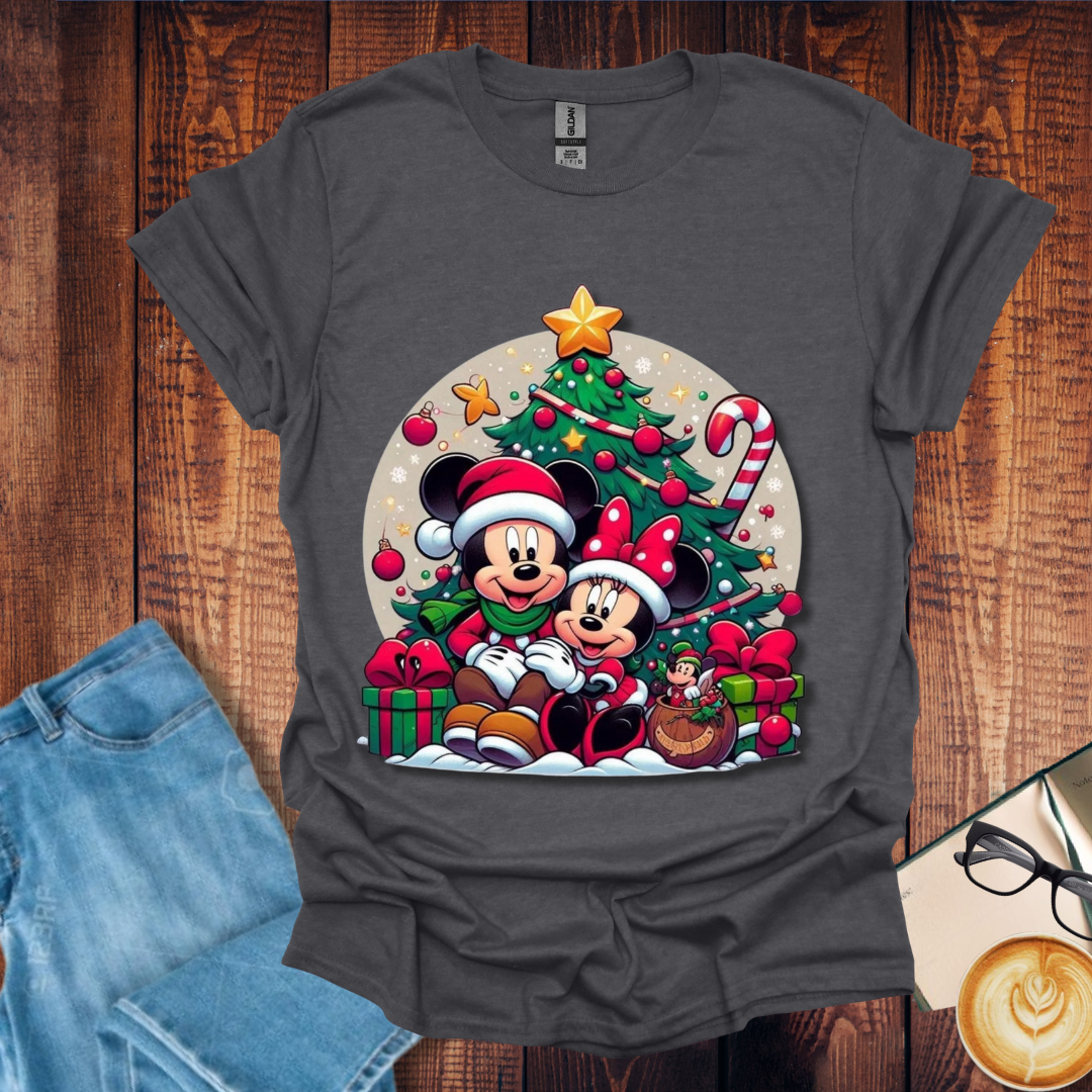 Christmas Mickey & Minnie Disney T-Shirt