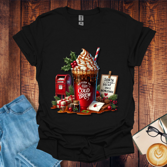 Holiday Cold Brew Drink T‑Shirt