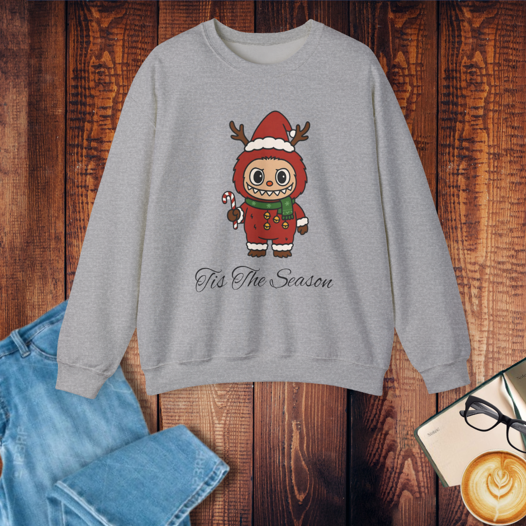 Christmas Monster Sweatshirt — 'Tis The Season Holiday Sweatshirt