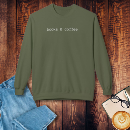 Books & Coffee Sweatshirt