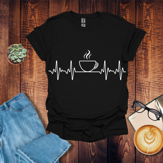 Coffee Heartbeat T-Shirt