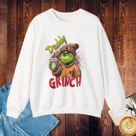 "Daddy Grinch" Holiday Sweatshirt