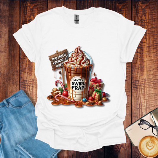 Swirl Frap Coffee Drink T-Shirt
