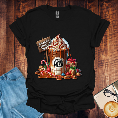 Swirl Frap Coffee Drink T-Shirt