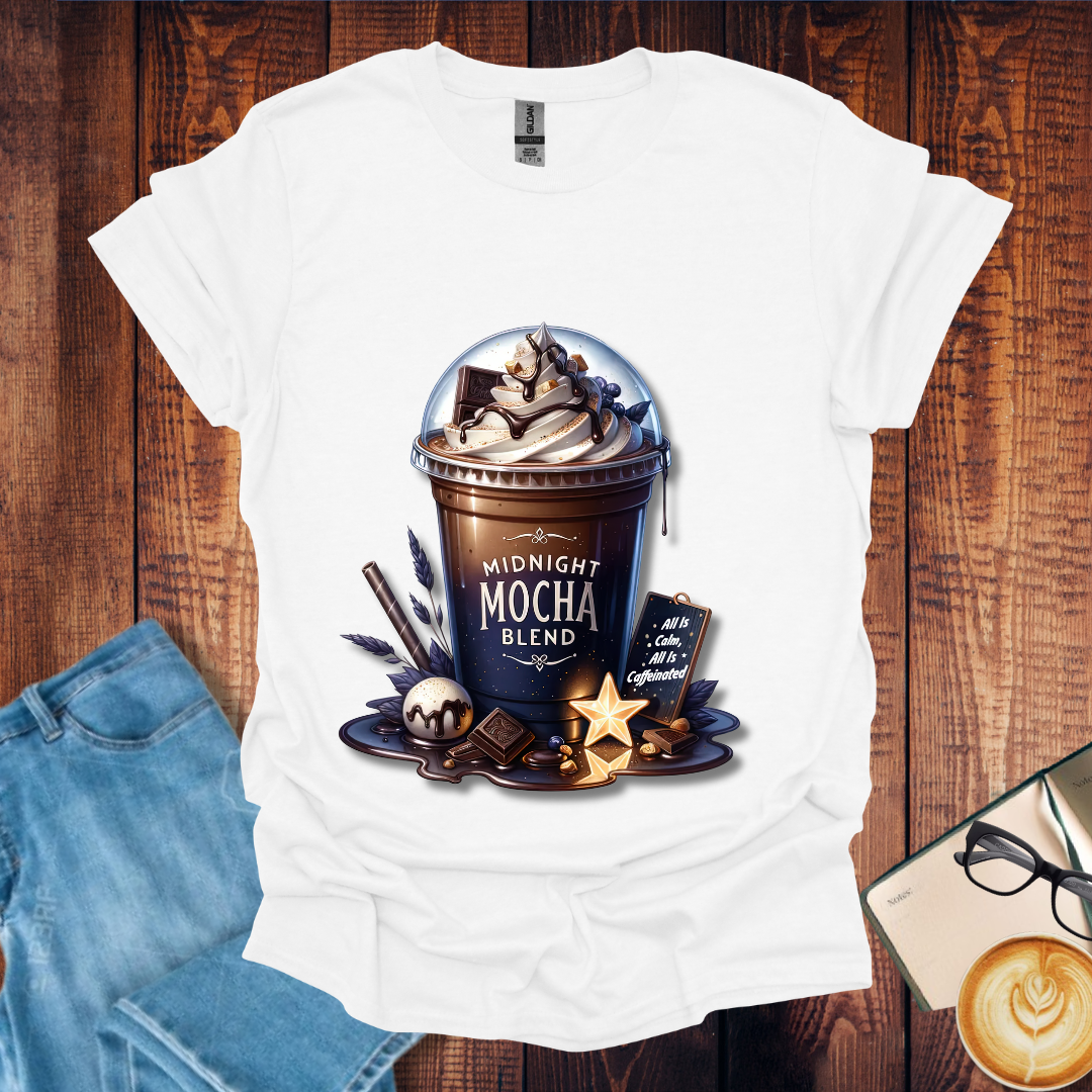 Midnight Mocha Drink T‑Shirt