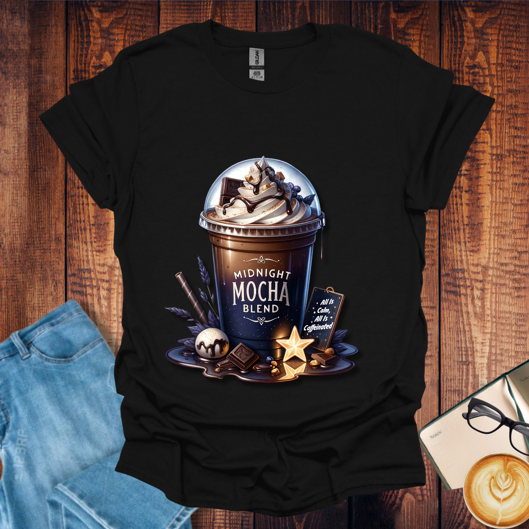 Midnight Mocha Drink T‑Shirt
