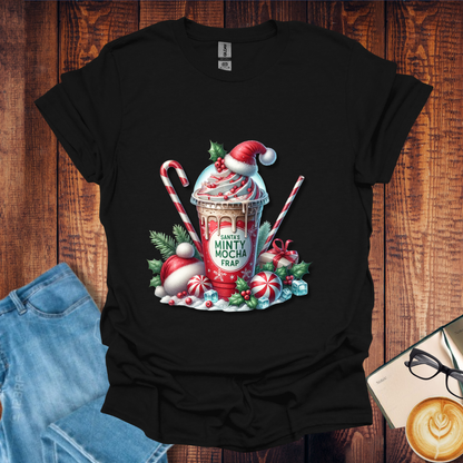 Minty Mocha Frapp Holiday Drink T-Shirt