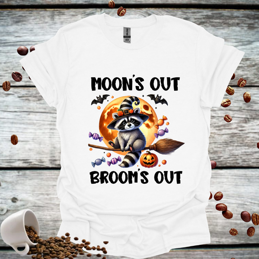 Moons out Brooms Out Unisex Softstyle T-Shirt