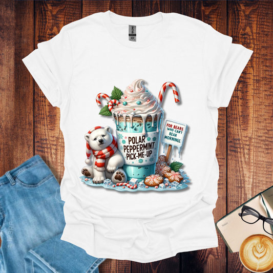 Polar Peppermint Pick-Me Up Drink T-Shirt