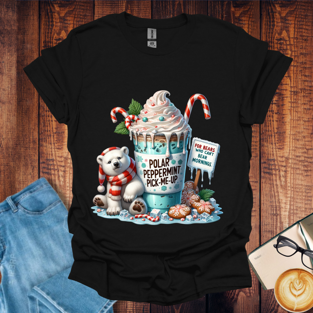 Polar Peppermint Pick-Me Up Drink T-Shirt