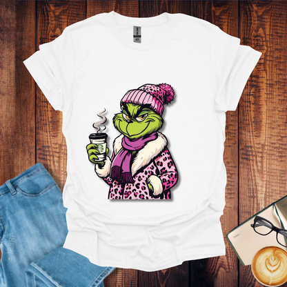 Grinch Winter Coffee T-Shirt