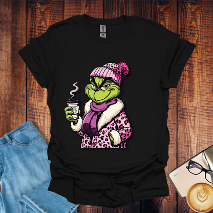 Grinch Winter Coffee T-Shirt
