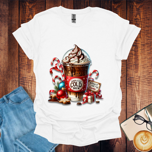 "Dear Santa, It Was The Coffee" Drink Tee