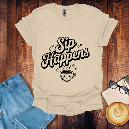 Sip Happens Unisex T-Shirt