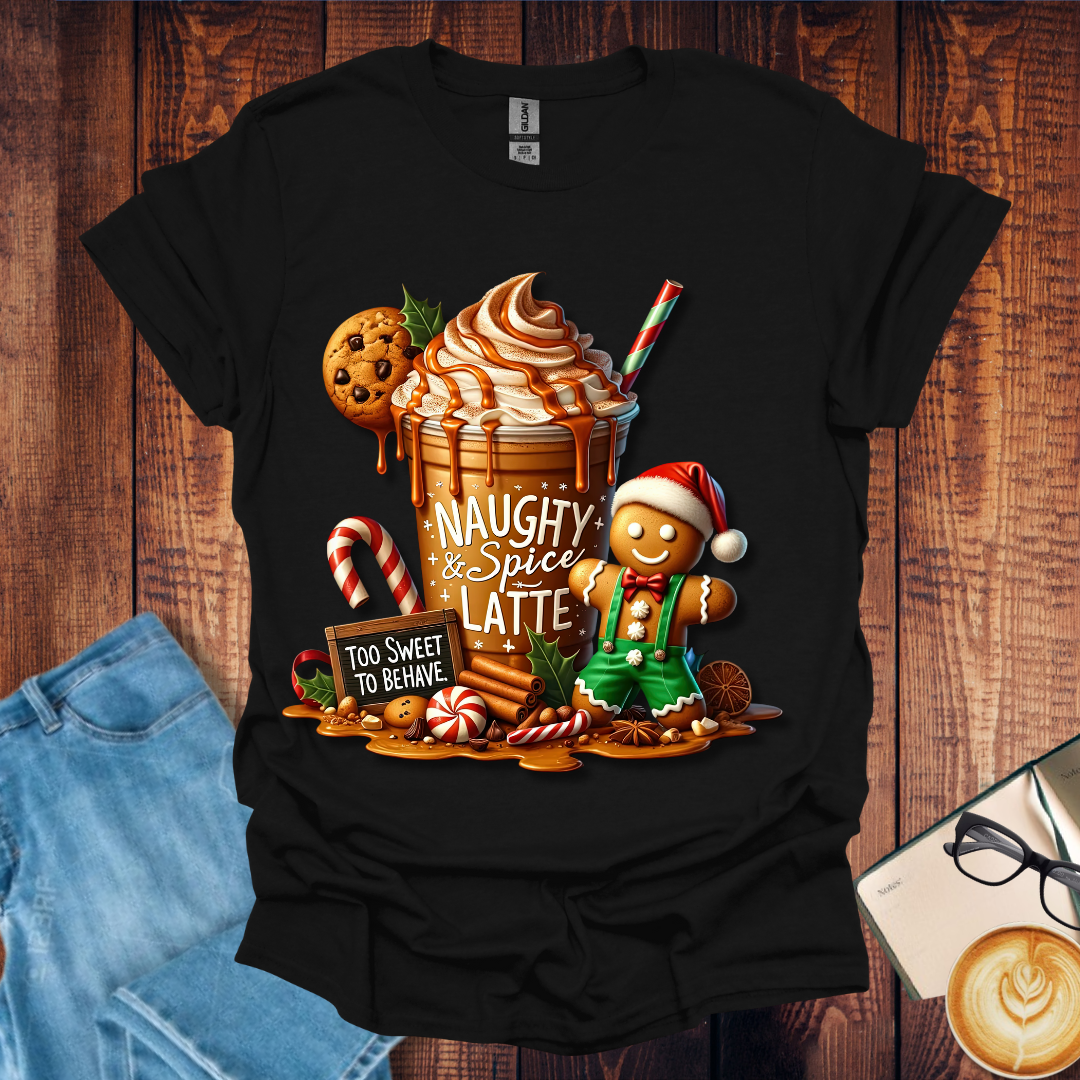 Naughty&Spice Latte Drink Tee