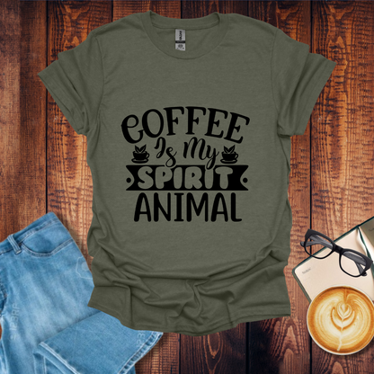 Coffee Spirit Animal Unisex T-Shirt