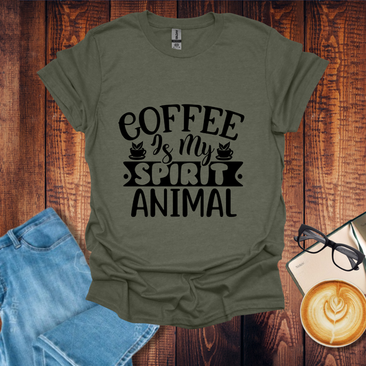Coffee Spirit Animal Unisex T-Shirt